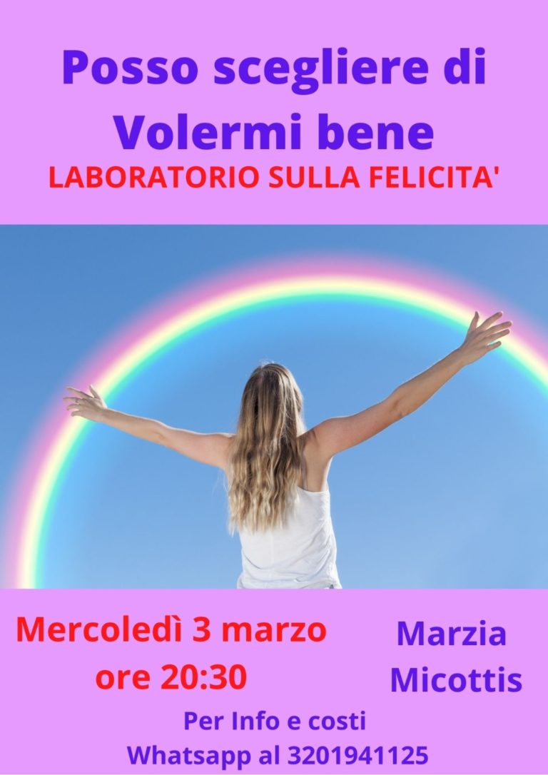Posso scegliere di volermi bene